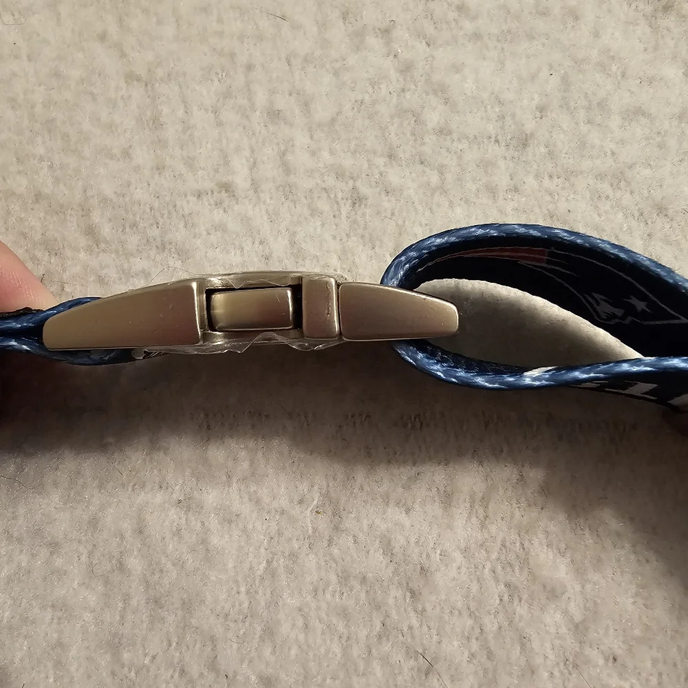 NFL Little Earth New England Patriots Premium Large Pet Collar